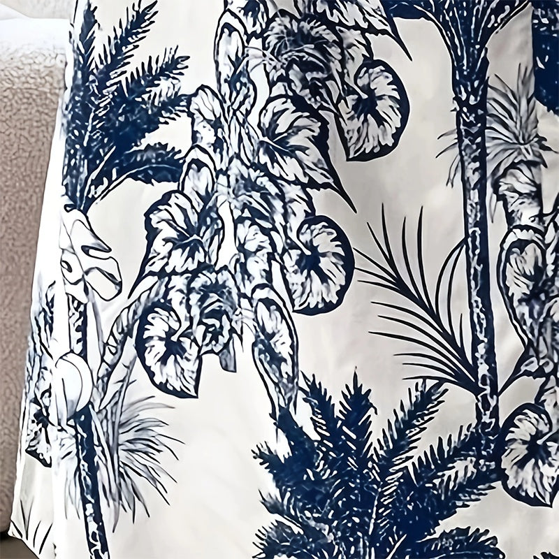 Women's Plus Size Elegant Floral Tunic Maxi Dress