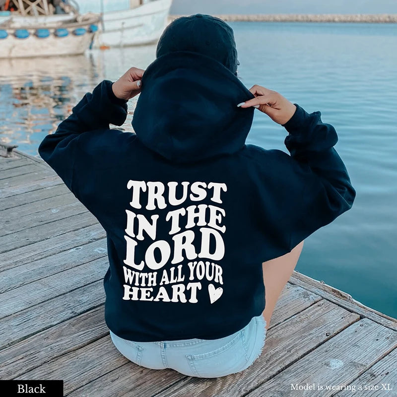 Trust in the Lord With All Your Heart Women's Hoodie