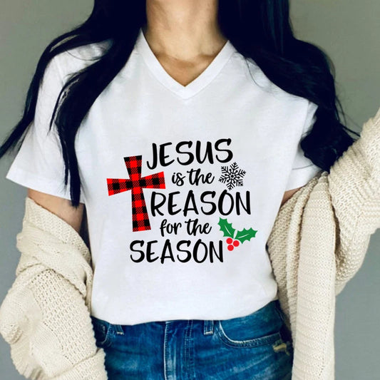Jesus Is The Reason for The Season Xmas Shirt