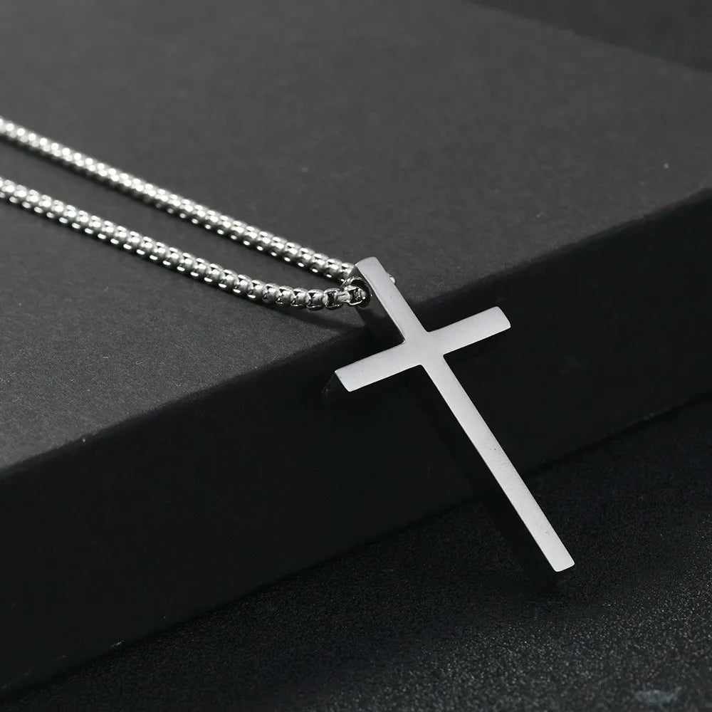 High Quality Stainless Steel Cross Necklace