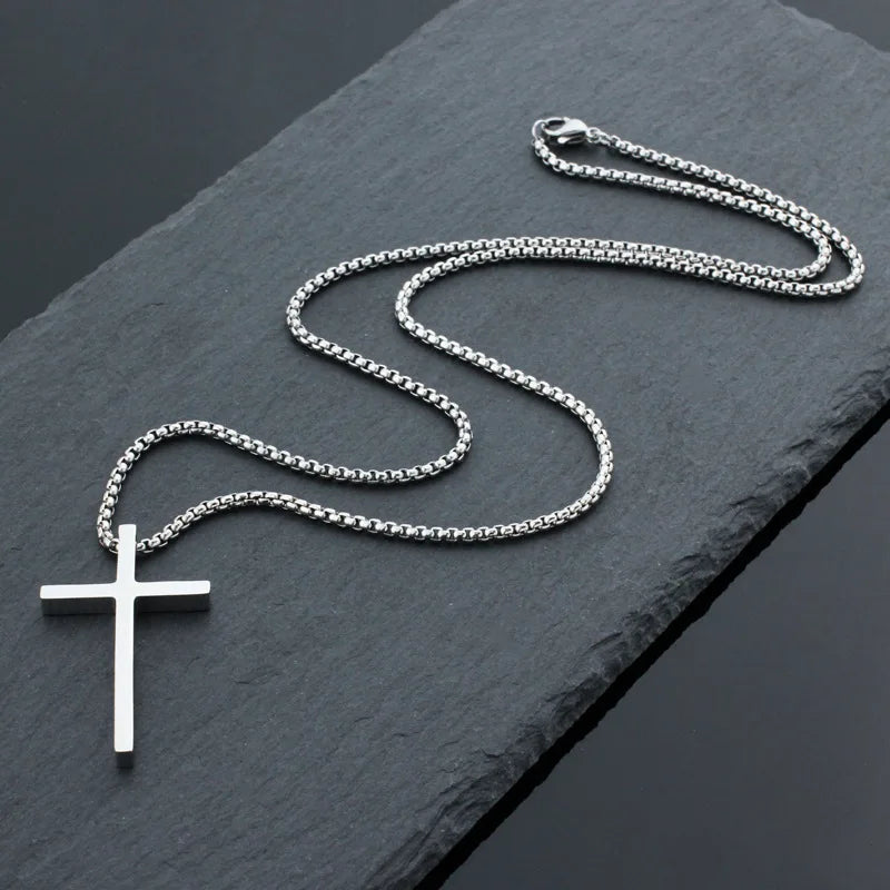 High Quality Stainless Steel Cross Necklace