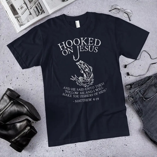 Hooked On Jesus T Shirt