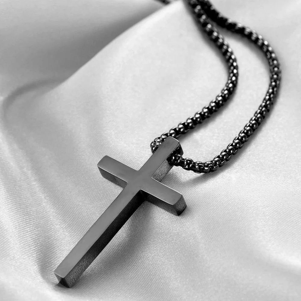 High Quality Stainless Steel Cross Necklace