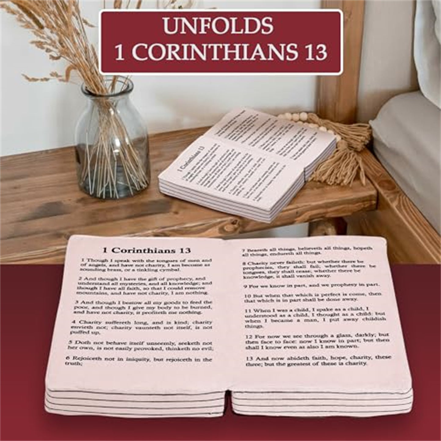 Stuffed Memory Sponge Bible Pillow Plush Toys