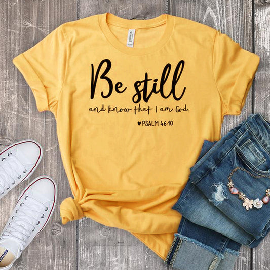 Be Still Women T-shirt
