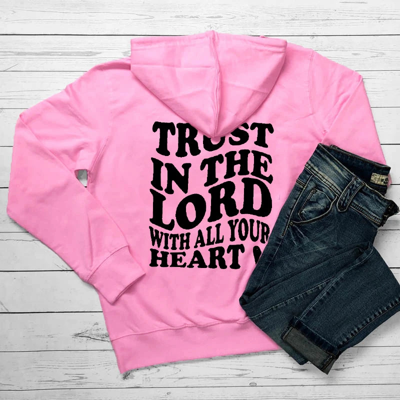 Trust in the Lord With All Your Heart Women's Hoodie