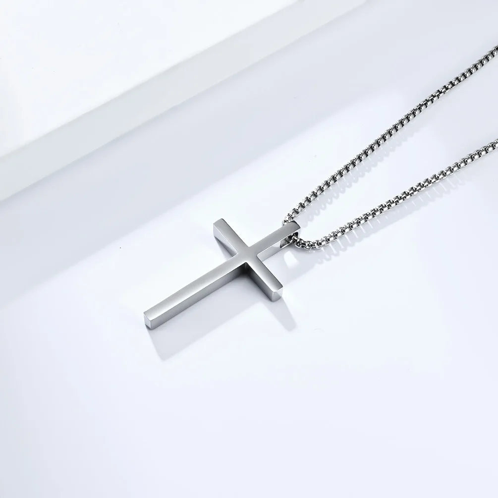 High Quality Stainless Steel Cross Necklace