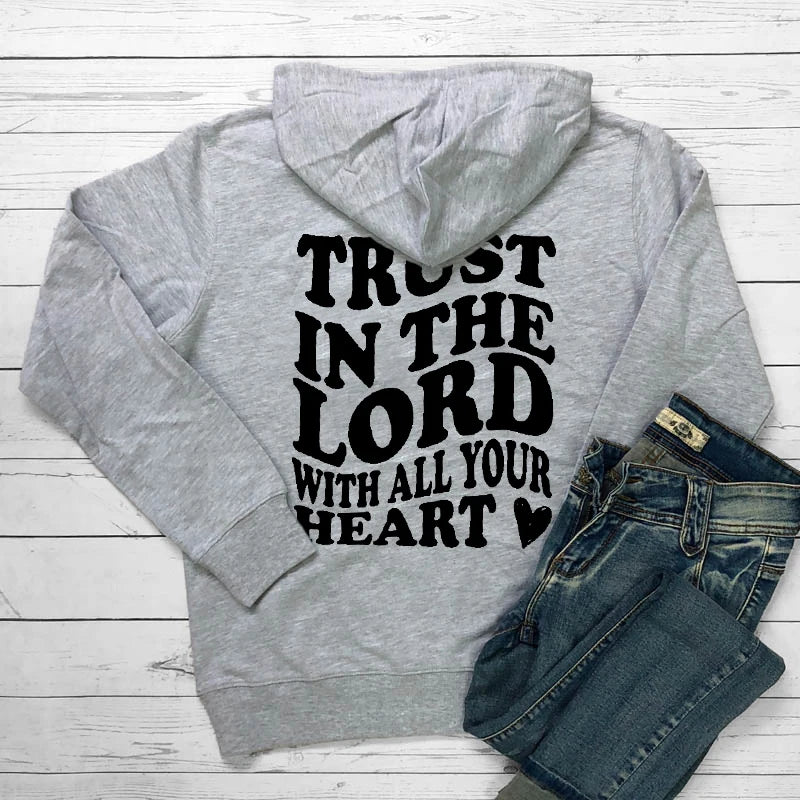 Trust in the Lord With All Your Heart Women's Hoodie