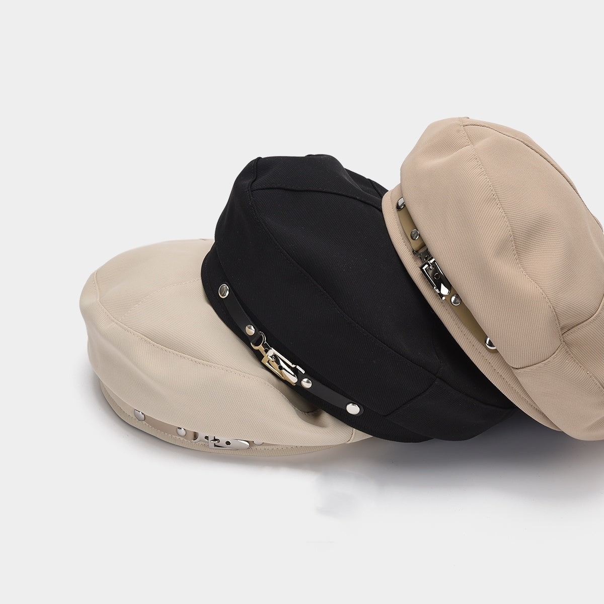 Black Design Painter Cap