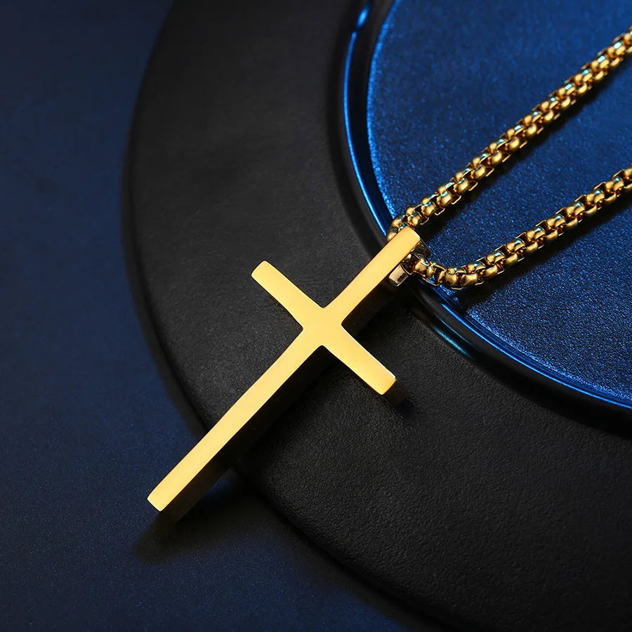 High Quality Stainless Steel Cross Necklace