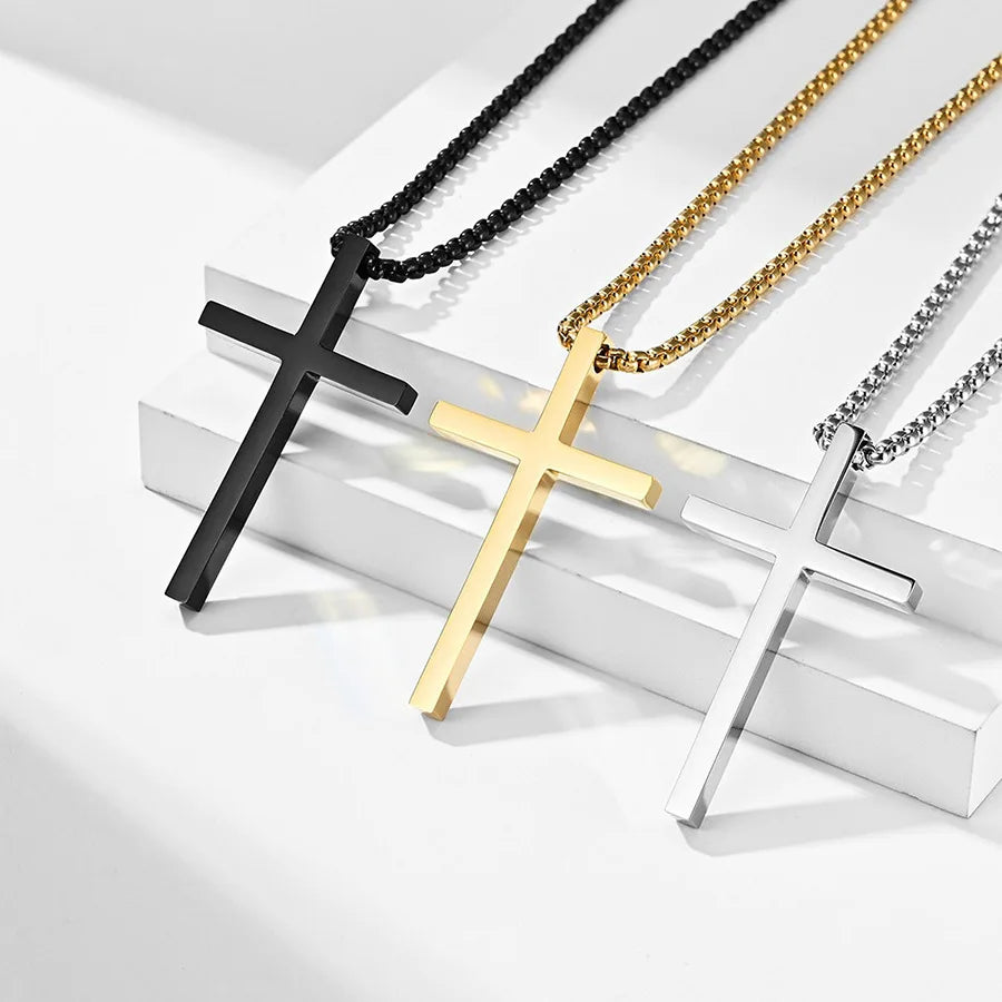 High Quality Stainless Steel Cross Necklace