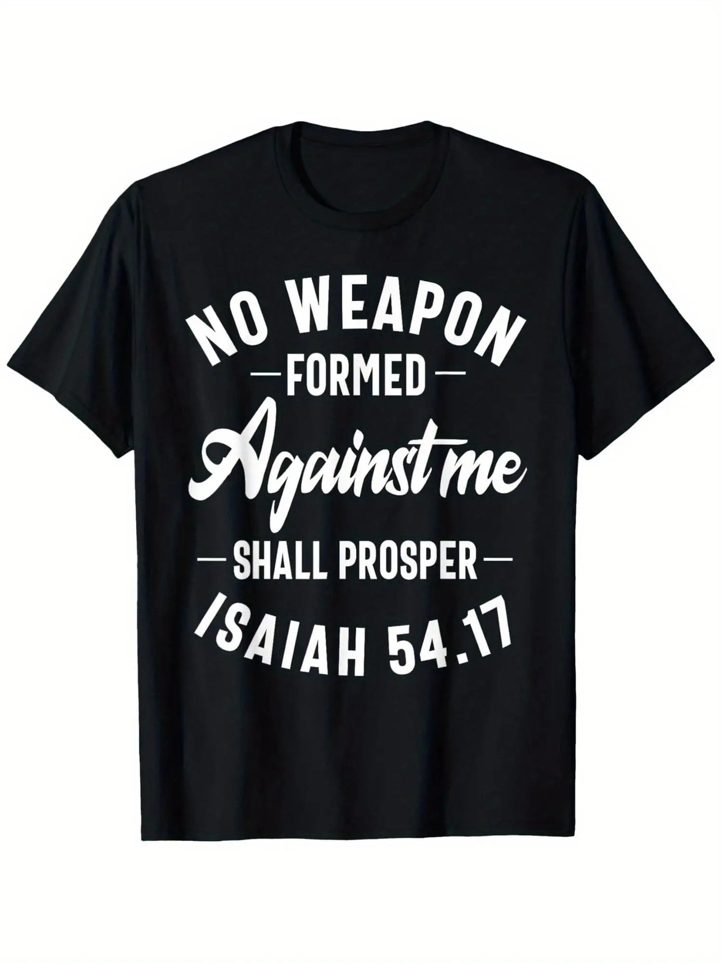"No Weapon Formed Against Me Shall Prosper" Isaiah 54:17